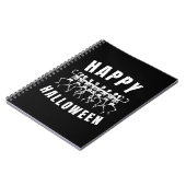 HAPPY HALLOWEEN DANCING SKELETONS NOTIZBLOCK (Linke Seite)
