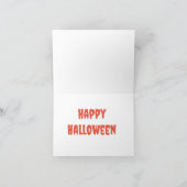 Happy Halloween Dankeskarte (Innenseite)