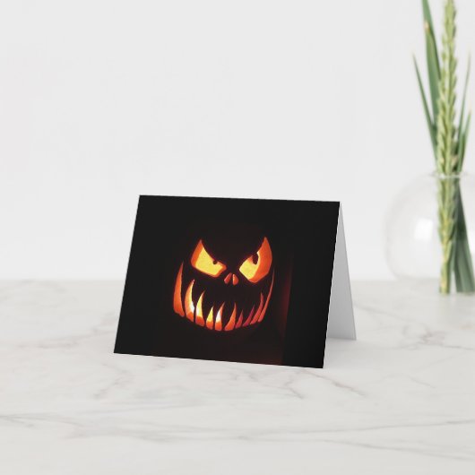 Happy Halloween Dankeskarte (Vorderseite)