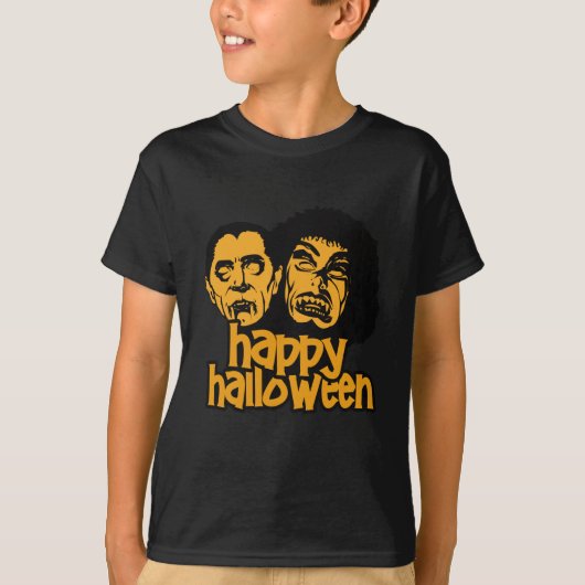 Happy Halloween Dark Shirt (Vorderseite)