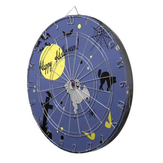 Happy Halloween Dartscheibe (Vorderseite rechts)
