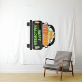 Happy Halloween Day 2021 Wandteppich (Beispiel (Horizontal))