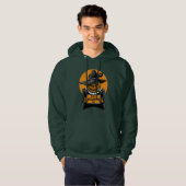 Happy Halloween Day Jack-O'-Lantern Scarecrow Hoodie (Vorne ganz)