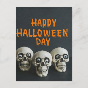 "Happy Halloween Day" Postkarte