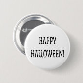 Happy Halloween Deadworld Text Button (Vorne & Hinten)