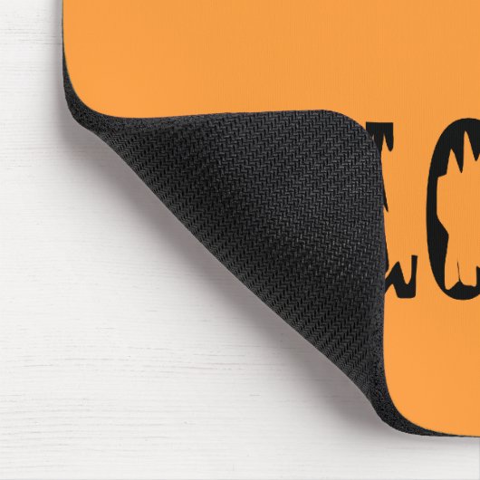 Happy Halloween Deadworld Text Mousepad (Ecke)