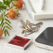 Happy Halloween Deadworld Text Schlüsselanhänger (Seite)