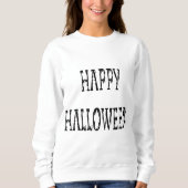 Happy Halloween Deadworld Text Sweatshirt (Vorderseite)