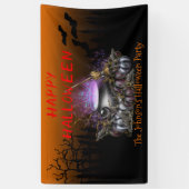 Happy Halloween Dekoration Party personalisieren Banner (Vertikal)