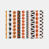 Happy Halloween Design Fleecedecke (Vorderseite (Horizontal))