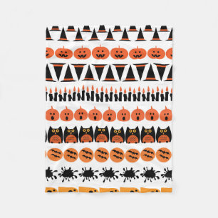 Happy Halloween Design Fleecedecke