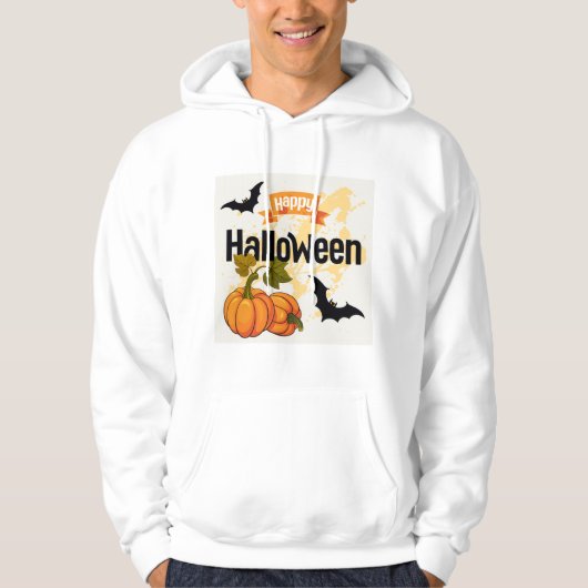 Happy Halloween Design Hoodie (Vorderseite)
