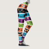 Happy Halloween Design Leggings (Rechts)