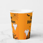 Happy Halloween Design Pappbecher (Links)
