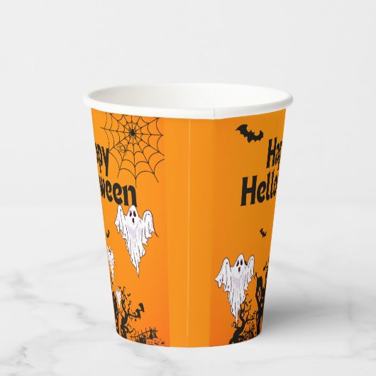 Happy Halloween Design Pappbecher (Rechts)