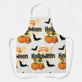 Happy Halloween Design Schürze (Vorderseite)
