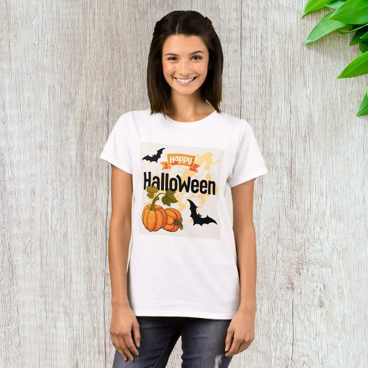 Happy Halloween Design T-Shirt