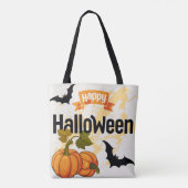 Happy Halloween Design Tasche (Rückseite)