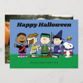 Happy Halloween | Die Boo-Crew Feiertagskarte (Vorne/Hinten)