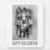 Happy Halloween. Distressed skull Mousepad (Vorne)