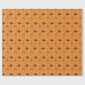 Happy Halloween Ditzy Pattern | Geschenkpapier (Flach)