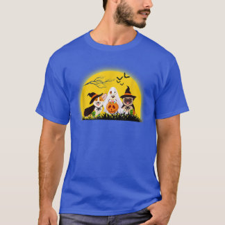 Happy Halloween Dog Pumpkin Halloween T-Shirt