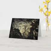 Happy Halloween Doll Head Karte (Gelbe Blume)