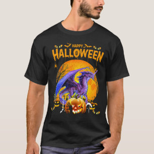 Happy Halloween Dragon Pumpkin Kostüme Thanksgivi T-Shirt