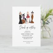 Happy halloween, einladung (Stehend Vorderseite)