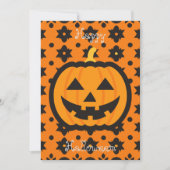 Happy Halloween Einladung (Vorderseite)