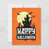 Happy Halloween Einladung (Vorderseite)