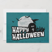 Happy Halloween Einladung (Vorderseite)
