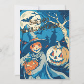 Happy Halloween Einladung (Vorderseite)
