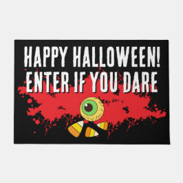 Happy Halloween Enter Wenn Sie wagen Willkommensma Fußmatte