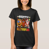 Happy Halloween Erntedank Weihnachten Funny Hallo T-Shirt (Vorderseite)