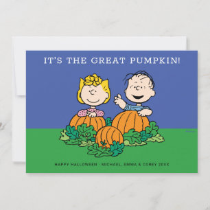 Happy Halloween   Es ist der große Kürbis Feiertagskarte