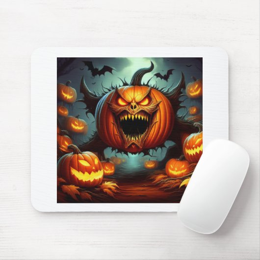 Happy Halloween Everybody Mousepad (Mit Mouse)