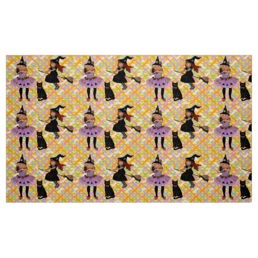 Happy Halloween Fabric Stoff (Fat Quarter (45,7 x 55,9 cm))