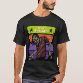 Happy Halloween Family Couple Matching Zombie Zomb T-Shirt