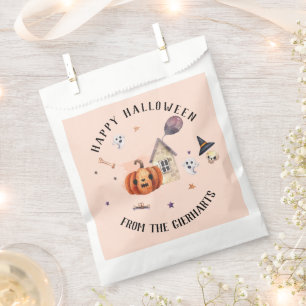 Happy Halloween Family Leckereien Custom Party Geschenktütchen