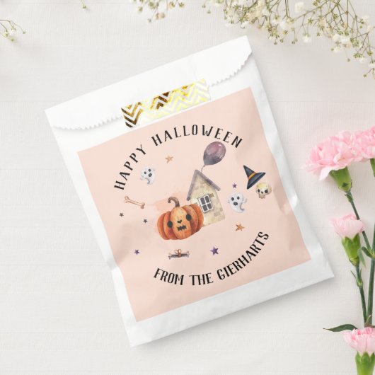 Happy Halloween Family Leckereien Custom Party Geschenktütchen (Versiegelt)