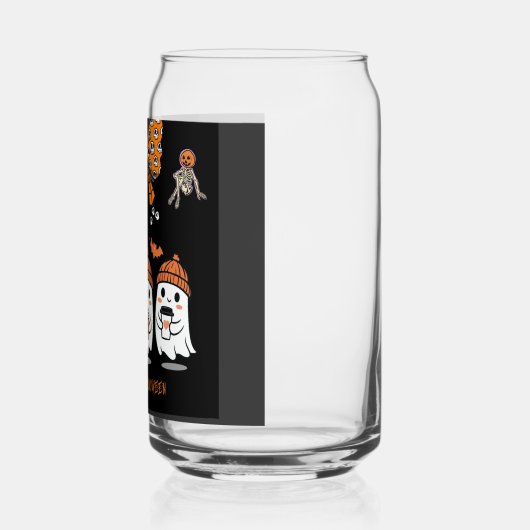 Happy Halloween – fantômes café mignons Dosenglas (Rechts)