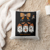 Happy Halloween – fantômes café mignons Kissen (Decke)