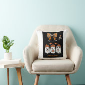 Happy Halloween – fantômes café mignons Kissen (Stuhl )