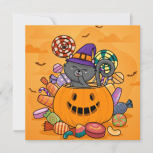 Happy Halloween Feiertagskarte