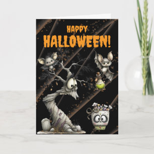 Happy Halloween Feiertagskarte