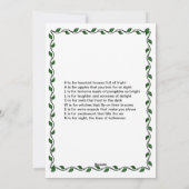 Happy Halloween Feiertagskarte (Rückseite)