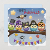 Happy Halloween Feiertagskarte (Vorne/Hinten)