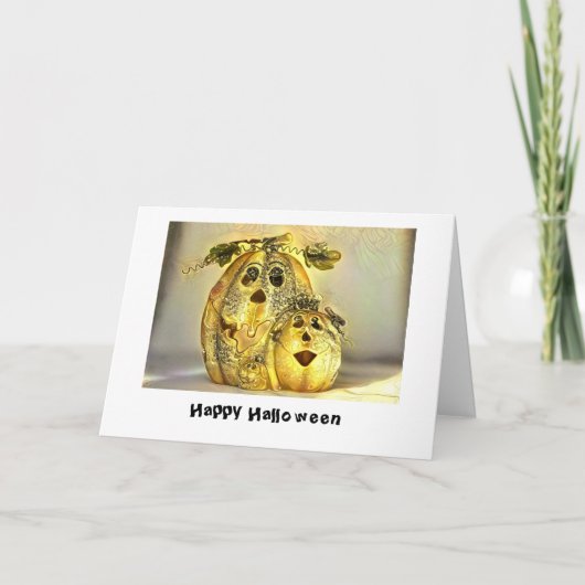 Happy Halloween Feiertagskarte (Vorderseite)