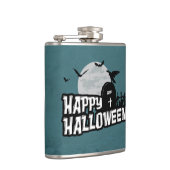 Happy Halloween Flachmann (Rechts)